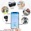 Bluetooth 4.0 Smart positioning anti-loss device Mobile pet wallet key chain smart finder-White